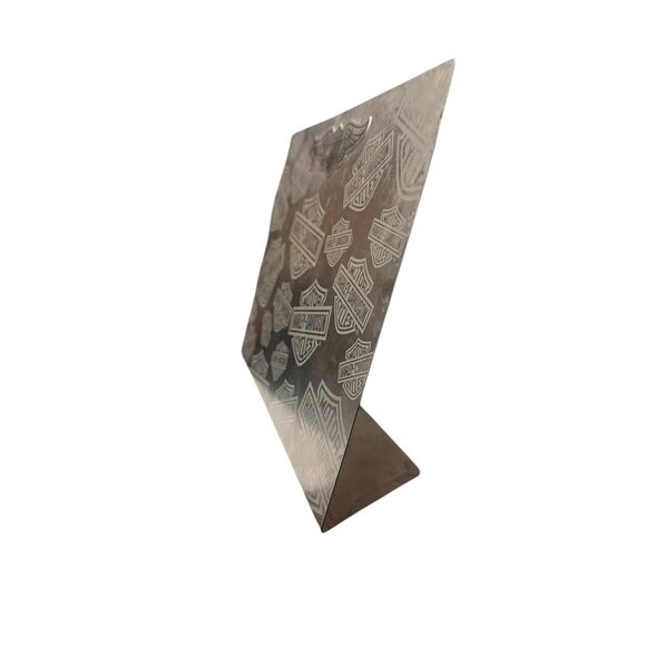 Harley-Davidson Metal Store Shelf Display Stand With Winged Logo - Picture 4 of 7